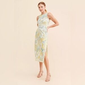 Urban Outfitters MinkPink Alora Bias Midi Dress